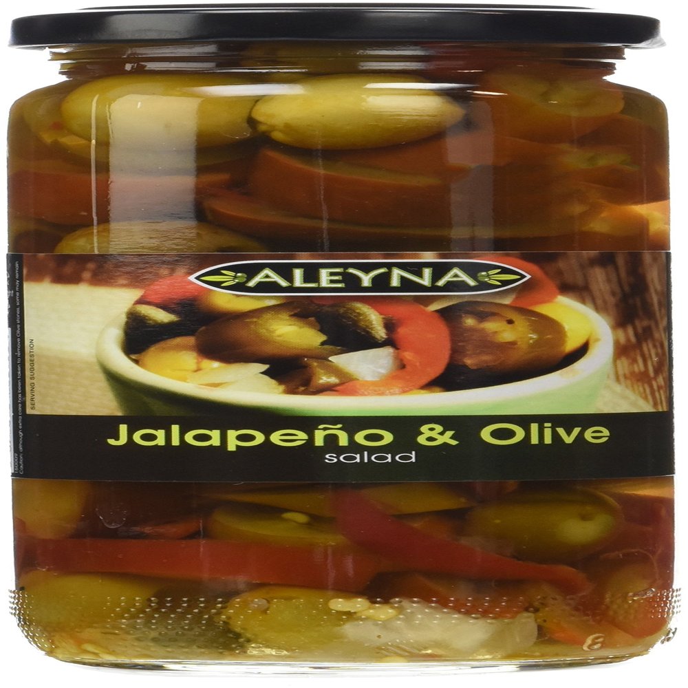 Aleyna Jalapeno Olive Salad 480 g (Pack of 6)