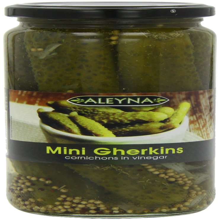 Aleyna Cornichons 500 g (Pack of 6)