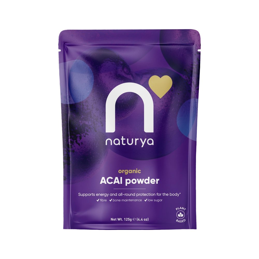 Naturya Organic Acai Powder, 125g