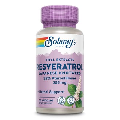 Solaray Super Resveratrol 250Mg. 30Cap.