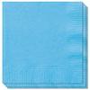 100 x 2ply Cornflower Blue Paper Napkins Serviettes 33cm view 1