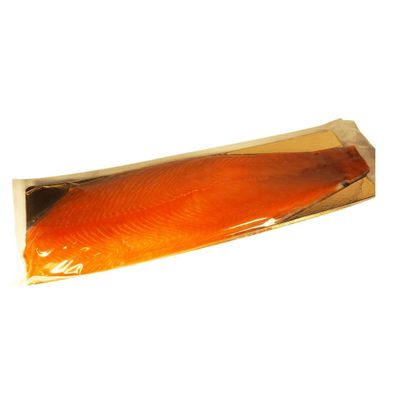 Side Scottish Smoked Salmon, Long Sliced, 1kg