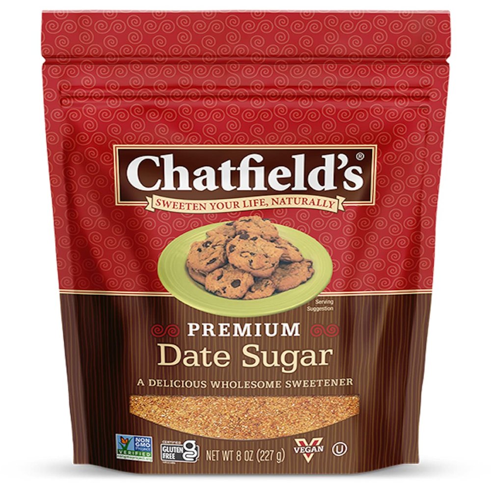 3M Chatfield'S Granulated Date Sugar, 8 Ounce Bag
