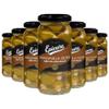 Epicure Mediterranean Manzanilla Olives Stuffed Whole Almonds, Gourmet Drupe Bold Flavour, 240 g (Pack of 12) view 1