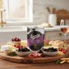 Epicure Mediterranean Stoneless Black Olives in Salted Water Whole Briny Olives for Creative Cooking, 400 g (Pack of 12) view 4