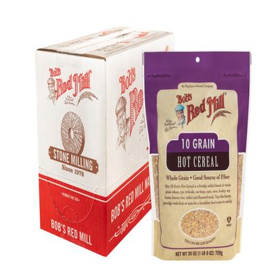 Bob's Red Mill Cereal, 10 Grain Hot, 25 Ounce (Pack of 4)