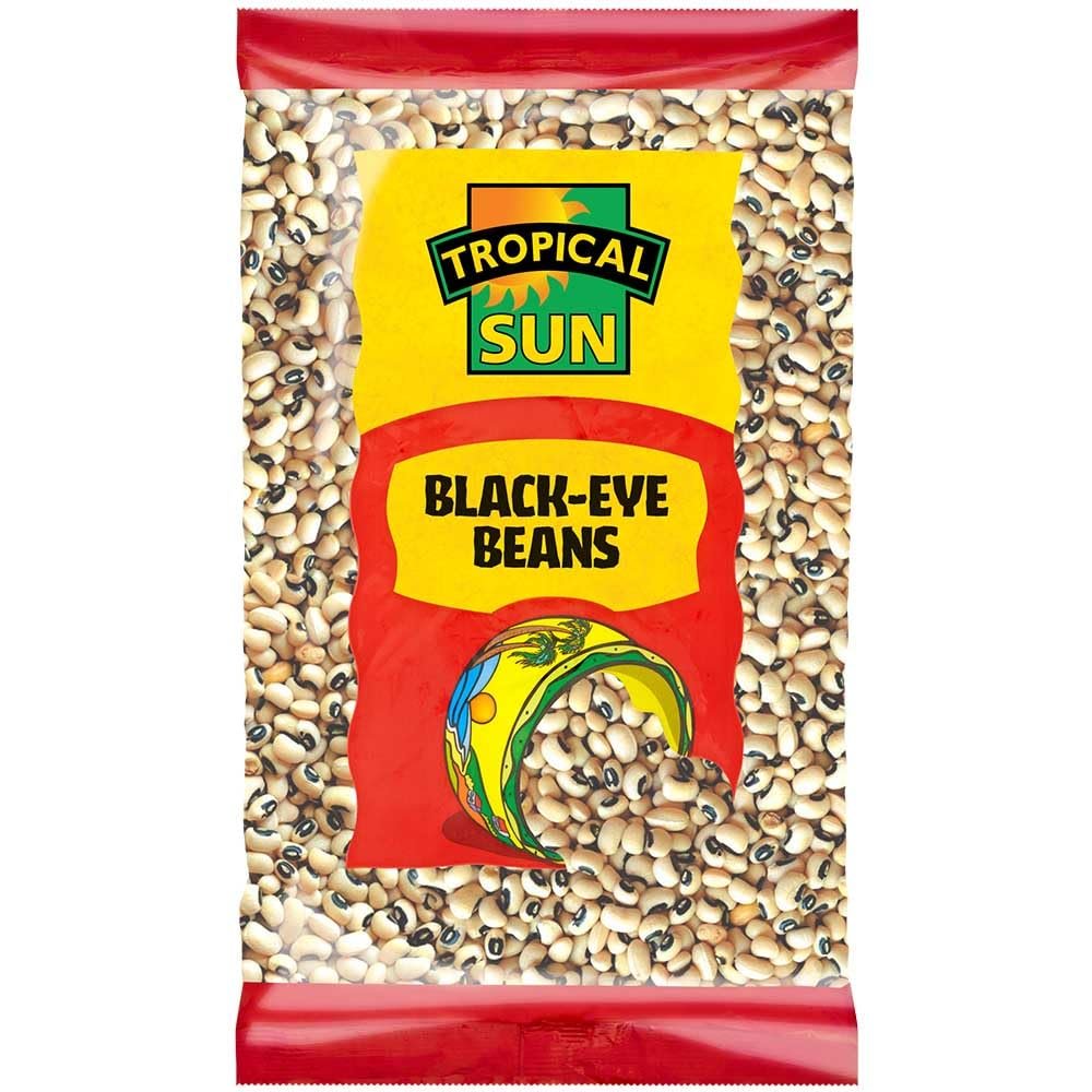 Tropical Sun Blackeye Beans 2 kg (Pack of 6)