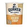 Quaker Oat So Simple Golden Syrup Porridge Pots, 57 g (Pack of 8) view 1