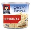 Quaker Oat So Simple Original Porridge Pot, 8 x 50g view 1