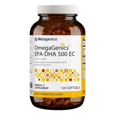 Metagenics - OmegaGenics EPA-DHA 500 EC, 120 Count