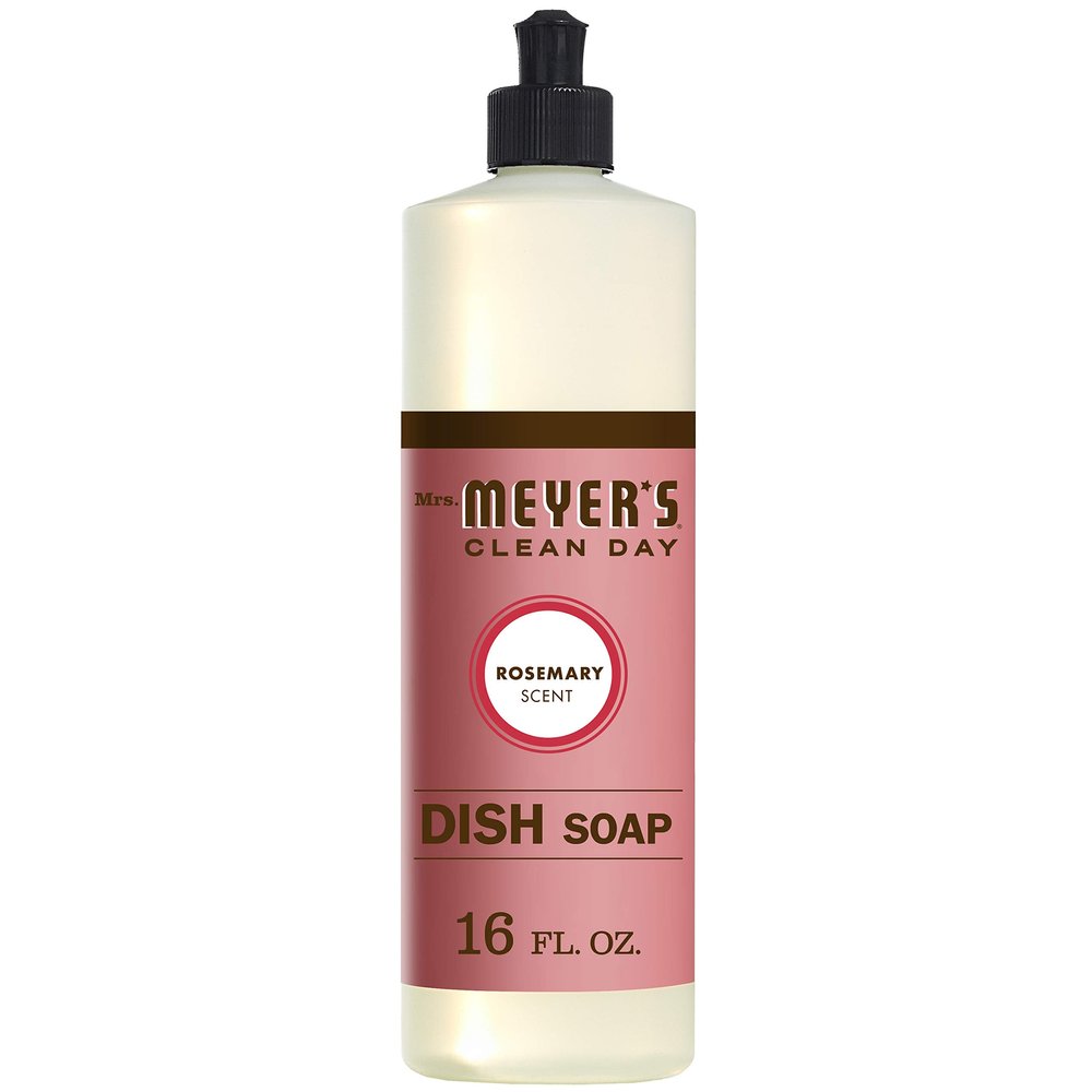 Mrs. Meyer's Liquid Dish Soap, Rosemary, 16 Fluid Ounce