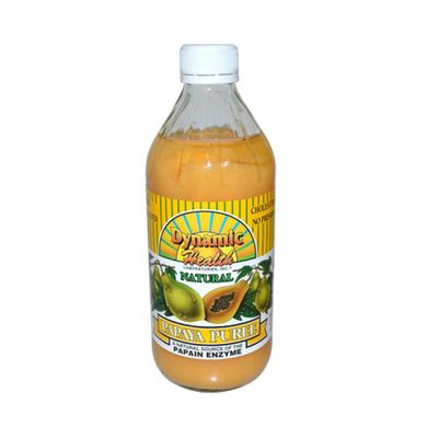 Dynamic Health Papaya Puree - 16 fl oz