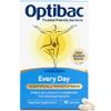Optibac Probiotics Every Day - Vegan Digestive Probiotic Supplement - Most Trusted & Recommended Brand - Lactobacillus & Bifidobacterium - 30 Capsules view 1