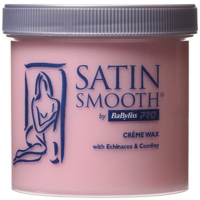 BaByliss Pro - Satin Smooth Pink Creme Wax With Echinecea & Comfrey 425g