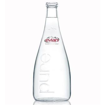 Evian (Evian) bottle of mineral water 750ml bottle X12