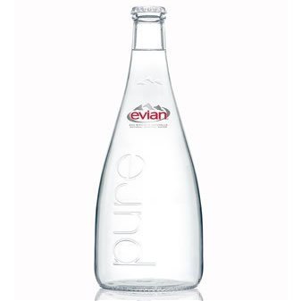 Evian (Evian) bottle of mineral water 750ml bottle X12