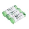 10 Litre x 75 All-Green Compostable Bags - Kitchen Caddy Liner - Food Waste Bin Liners - EN 13432-10L Bags with Composting Guide view 1
