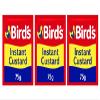 Birds Instant Custard Triple Pack 225g view 1