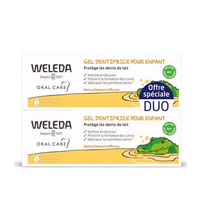 Weleda Toothpaste Gel for Child 2 x 50ml