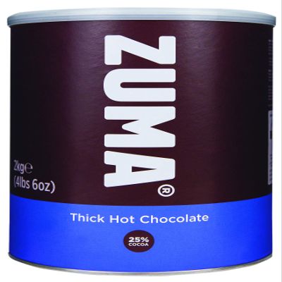 Zuma Thick Hot Chocolate - 25% cocoa (2 kg tin)