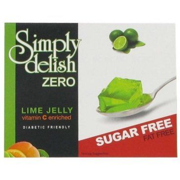 Simply Delish Sugar-Free Jelly Lime Pack of 6