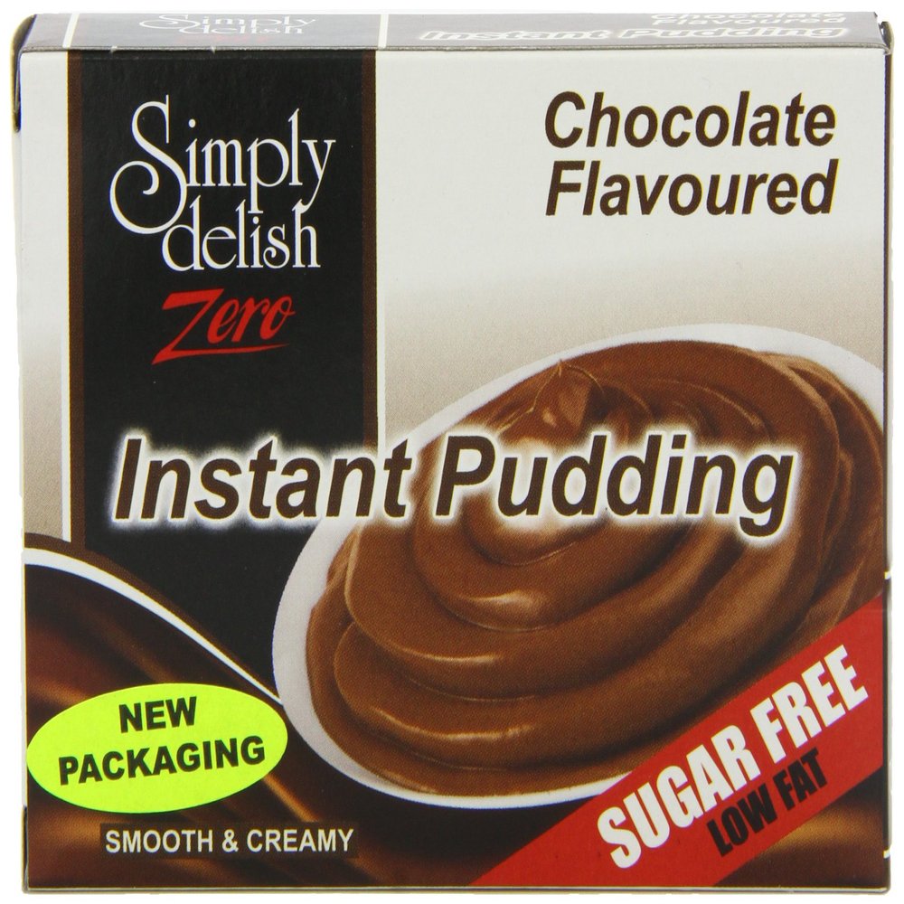 Simply Delish Sugar Free Instant Chocolate Whipped Dessert 36 g (Pack of 6)