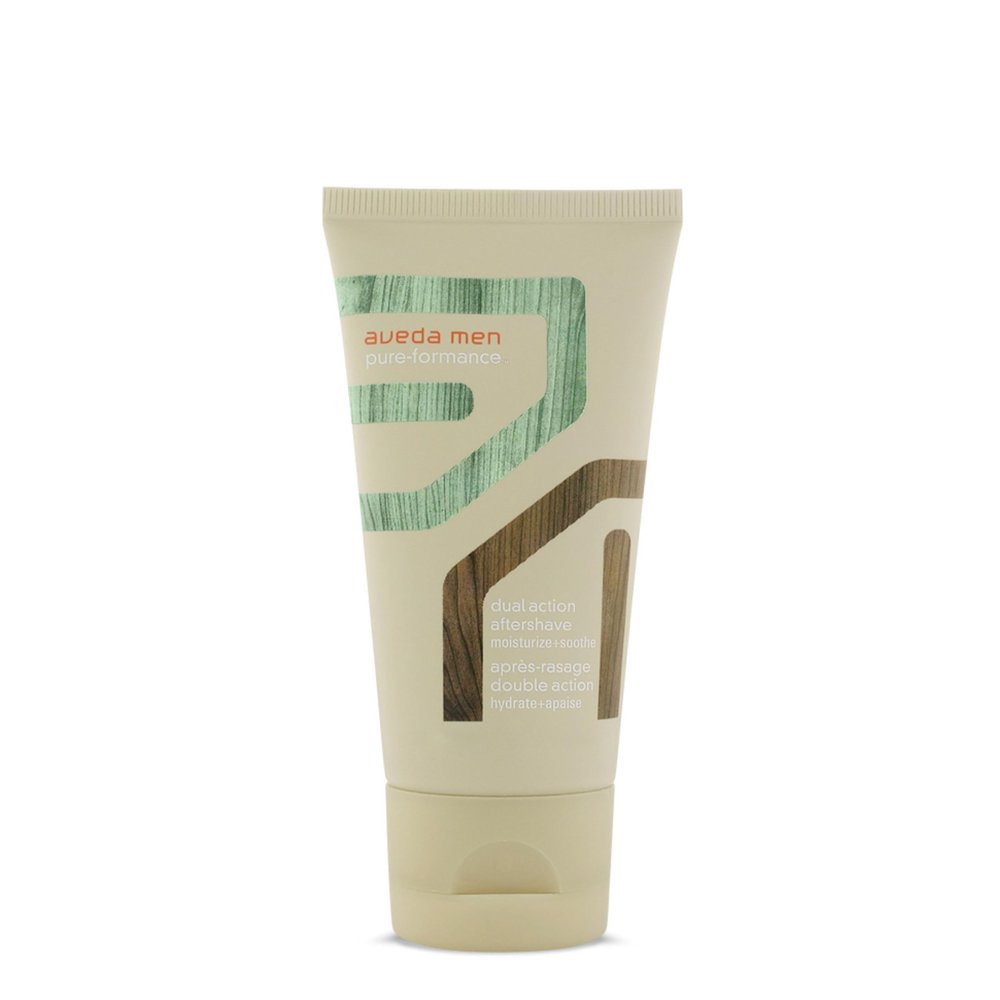 Aveda Men Pure-Formance Dual Action Aftershave | 2-in-1 Mens Aftershave & Moisturiser | with Spearmint | for All Skin Types | 97% Naturally Derived*, 75ml