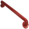 Aidapt Red Safety 300mm (12") Ribbed UPVC Plastic Grab Bar Support Rail Aid view 1