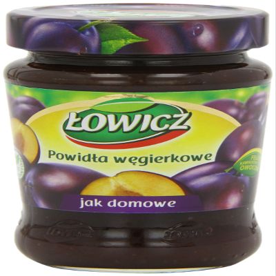 Lowicz Plum Butter 280 g (Pack of 8)