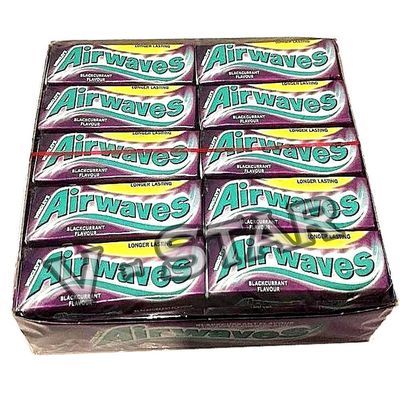 [ 1 Case ] x Airwaves Blackcurrant Gum (30 x 10 Piece)