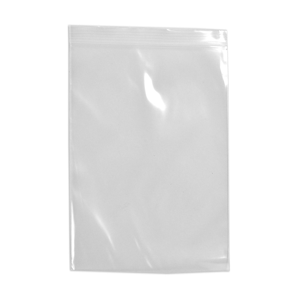 Elkay F20212 2 mil Line Single Track Seal Top Bag, 2" x 12", Clear (Pack of 1000)