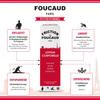 Foucaud Friction DE FOUCAUD - 500ml Glass Bottle - French Brand Established in 1946 - Essential Oil Elixir - Energy, Freshness, & Well-Being. view 3