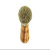 D.O.M. Shaving Brush Made of Olive Wood with Badger Hair view 1