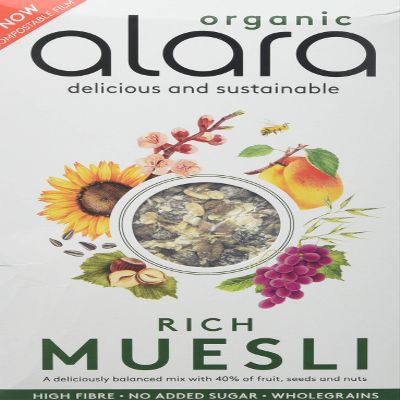 Alara Rich Organic Muesli 500 g (Pack of 3)
