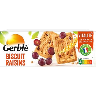 GERBLE Biscuits aux raisins - 270 g