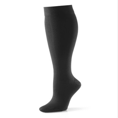 Activa Class 2 Unisex Support Socks 18 - 24 mmHg Black Extra Large