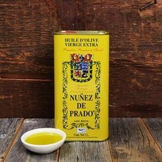 1 litre tin extra virgin olive oil organic - Nuez de Prado By Oliva Oliva Internet SL