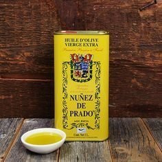 1 litre tin extra virgin olive oil organic - Nuez de Prado By Oliva Oliva Internet SL