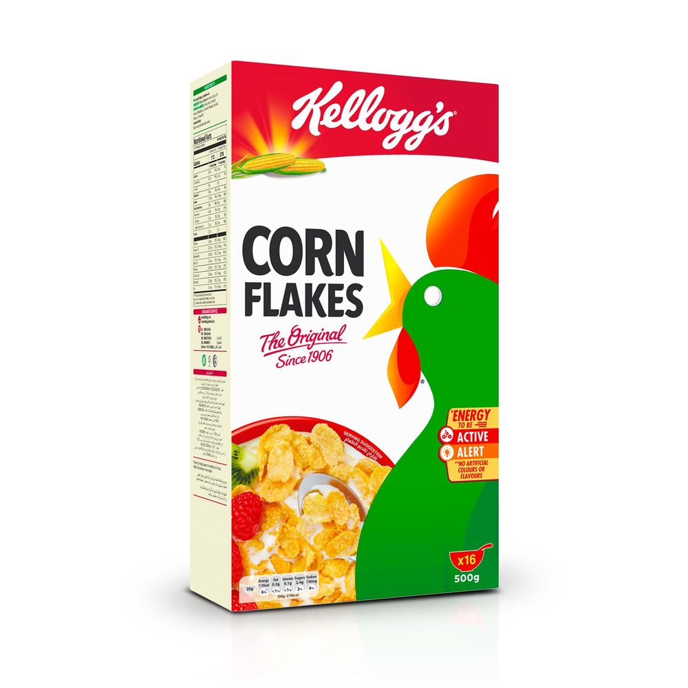 Kellogg's Corn Flakes Pack of 7 x 500 g