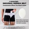 FlexaMed Right Side Inguinal/Groin Hernia Truss - Medium view 4