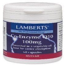 Lamberts Co-Enzyme Q10 100mg Qty 60 Capsules