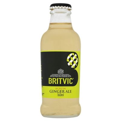 Britvic Ginger Ale 24x160ml Glass Bottles