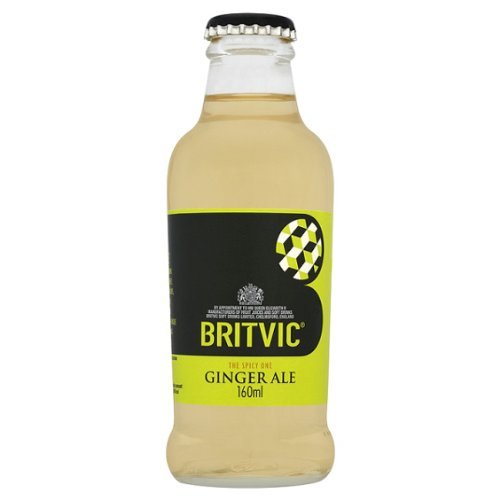 Britvic Ginger Ale 24x160ml Glass Bottles
