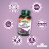 Natures Aid Acidophilus Complex 5 Billion Bacteria CFU High Strength Supplement Lactobacillus Acidophilus Rhamnosus Casei Supports Digestive & Immune Health Vegan Gluten-Free Non-GMO 180 Capsules view 4