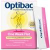Optibac Probiotics One Week Flat - Vegan Digestive Probiotic Supplement - Suitable for Bloating as Gluten Free - Most Trusted & Recommended Brand - 1 Week Supply, 7 Sachets view 1
