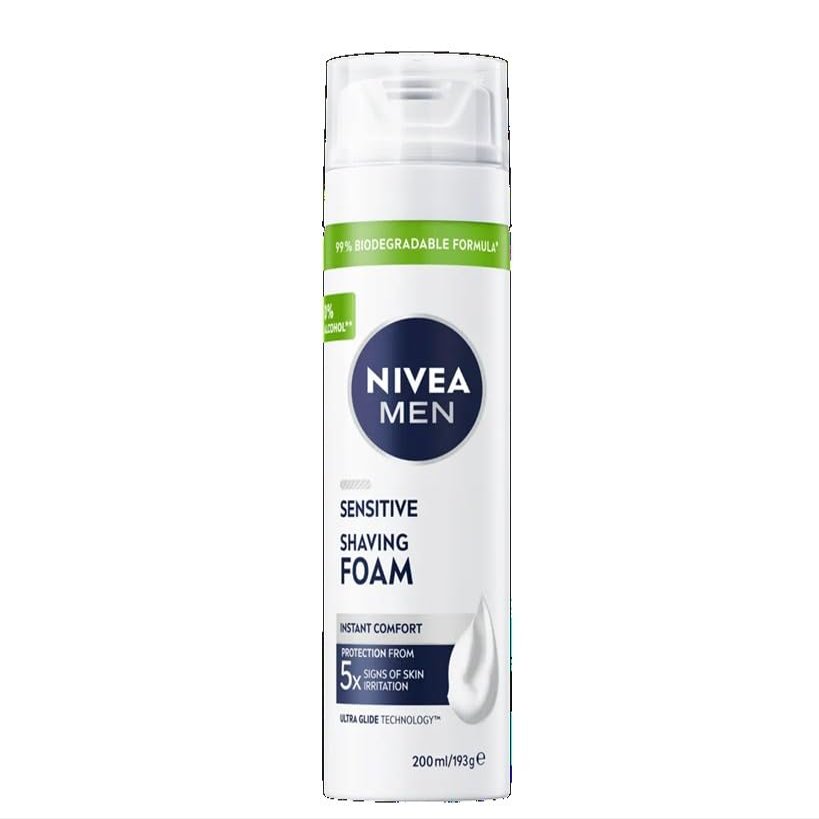 NIVEA Men Sensitive Shaving Foam 200ml