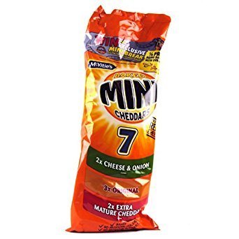 McVitie's Mini Cheddars Family (Pack of 7)