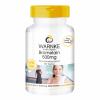 Bromelain 500mg, Natural Pineapple Enzyme, Vegan, 250 Tablets | Warnke Vitalstoffe - German Pharmacy Quality view 1