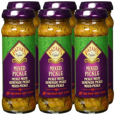 Patak's Original Mixed Pickle 283 g (Pack of 6)