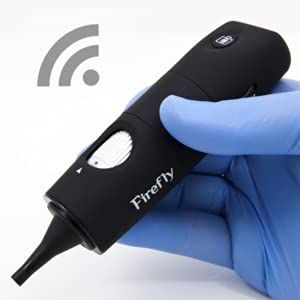Firefly DE550 Wireless Digital Video Otoscope with Camera and LED Illumination Magnification up to 50x